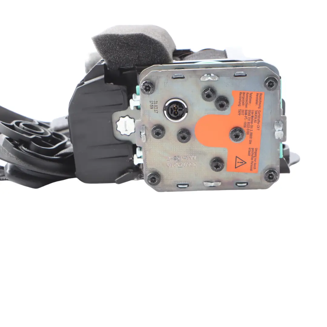 Front Right Driver Side Seat Belt to Audi A6 C7 with Part number 4G8857706M Audi A6 C7 Front Right Driver Side Seat Belt - SKU 4G8857706M - Part number 4G8857706M