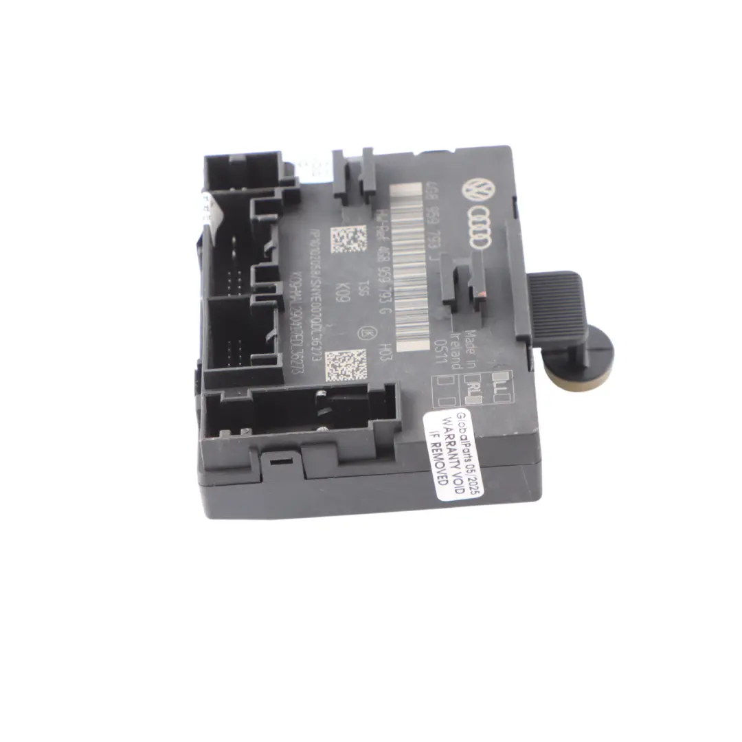Modulo Porta Unità Di Controllo ECU Anteriore Sinistra per Audi A6 C7 con numero di parte 4G8959793J Audi A6 C7 Modulo Porta Unità Di Controllo ECU Anteriore Sinistra - SKU 4G8959793J - Numero di parte 4G8959793J