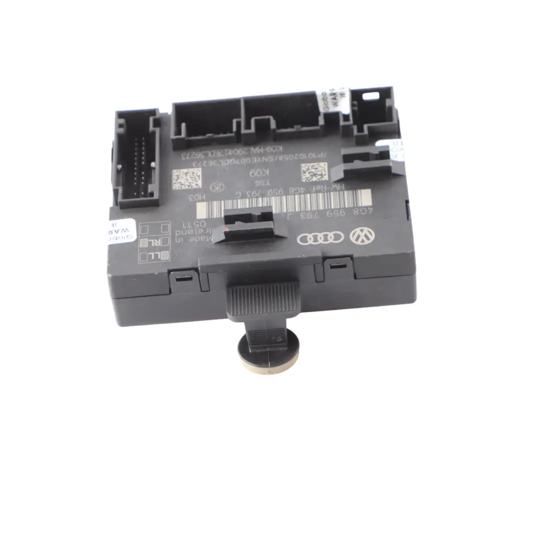 Modulo Porta Unità Di Controllo ECU Anteriore Sinistra per Audi A6 C7 con numero di parte 4G8959793J Audi A6 C7 Modulo Porta Unità Di Controllo ECU Anteriore Sinistra - SKU 4G8959793J - Numero di parte 4G8959793J