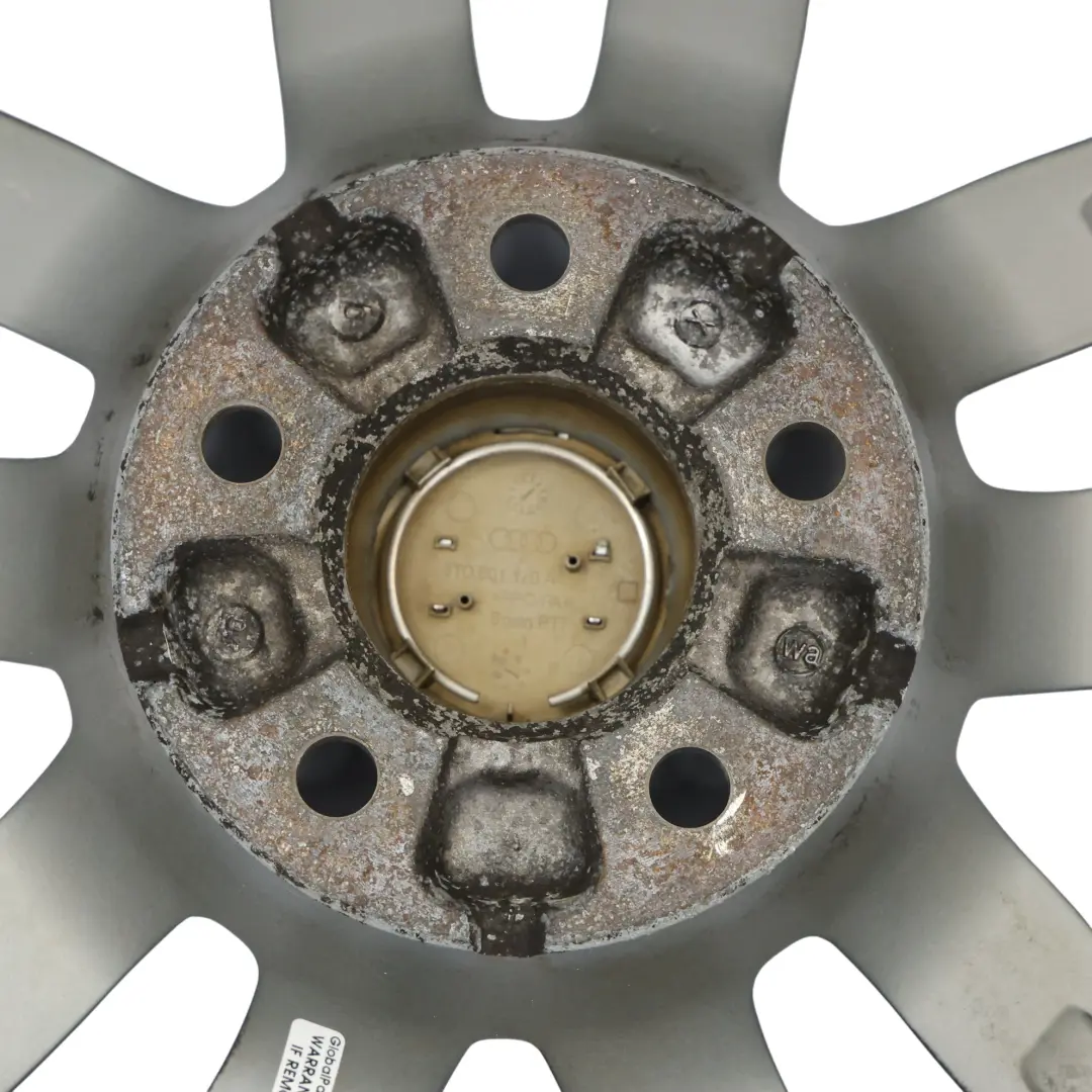 Alloy Rim 20" 8.5J ET:43 Double Star Spoke Audi A6 C7 4G Silver Wheel - SKU 4G9601025N-1 - Part number 4G9601025N