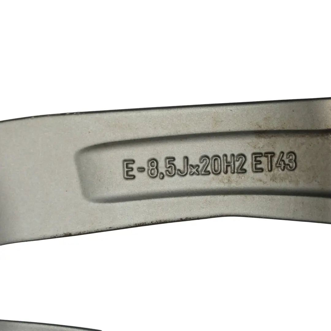 Plata Llanta Aleación 20 "8.5J ET:43 Doble Estrella para Audi A6 C7 4G con número de pieza 4G9601025N Audi A6 C7 4G Plata Llanta Aleación 20 "8.5J ET:43 Doble Estrella - SKU 4G9601025N-1 - Número de pieza 4G9601025N