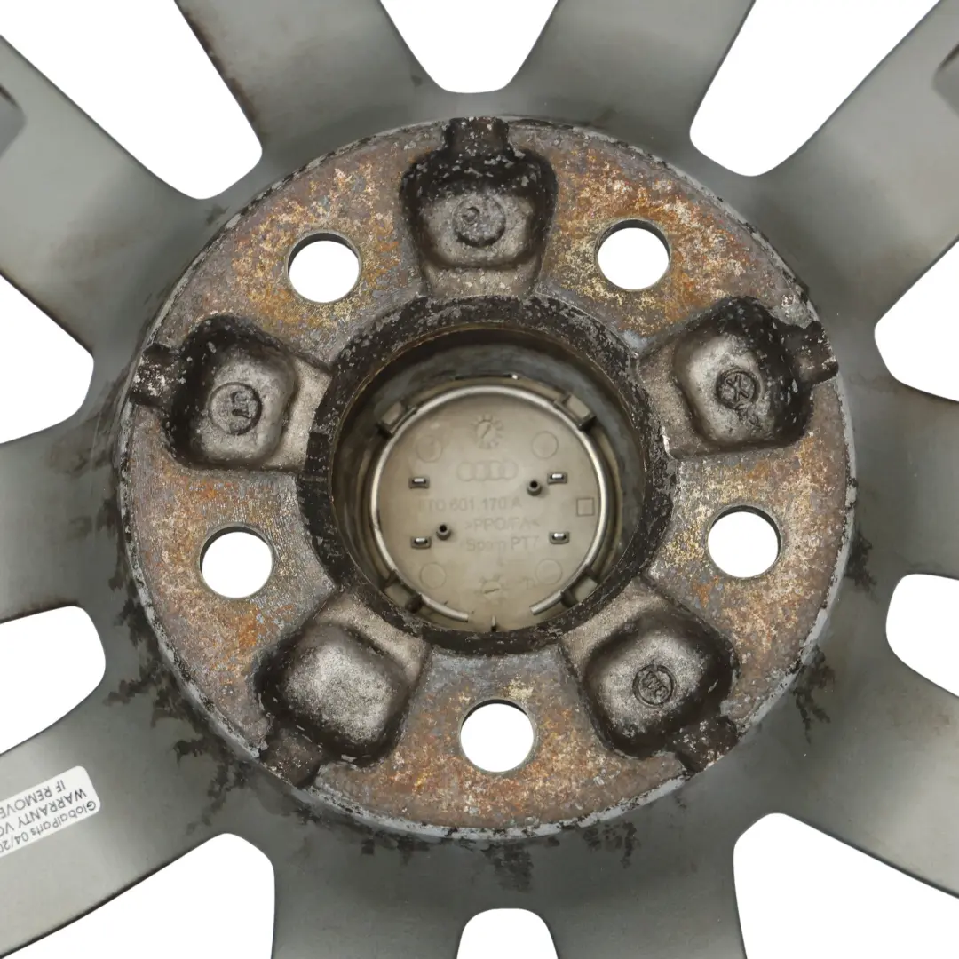 Silberne Alufelge 20" 8.5J ET:43 Doppelsternspeiche für Audi A6 C7 4G mit Teilenummer 4G9601025N Audi A6 C7 4G Silberne Alufelge 20" 8.5J ET:43 Doppelsternspeiche - SKU 4G9601025N-2 - Teilenummer 4G9601025N