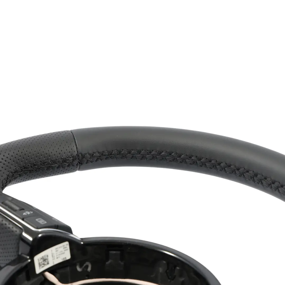 NUOVO Volante In Pelle Nera Cambio al Volante per Audi A8 D4 con numero di parte 4H0419091AE Audi A8 D4 NUOVO Volante In Pelle Nera Cambio al Volante - SKU 4H0419091AE-1 - Numero di parte 4H0419091AE