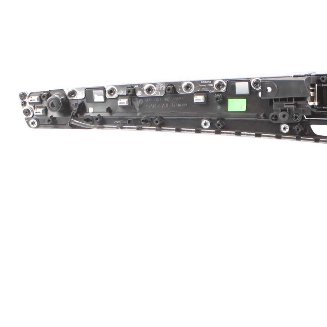 Front Door Handle Release Pull Strip Cover Trim Right O/S to Audi A8 D4 with Part number 4H0867068E Audi A8 D4 Front Door Handle Release Pull Strip Cover Trim Right O/S - SKU 4H0867068E - Part number 4H0867068E