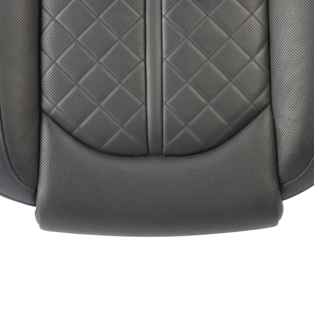 Audi A8 D4 Rücksitzbank Bezug Polster Leder Schwarz - SKU 4H0885405L - Teilenummer 4H0885405L