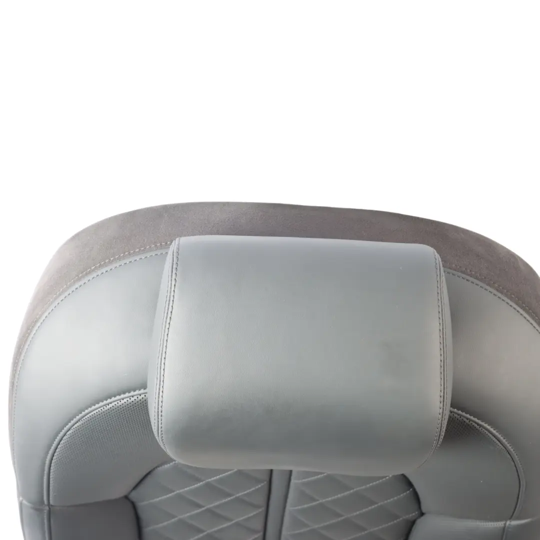 Backrest Left N/S Seat Back Cover Leather Soul Black to Audi A8 D4 Rear Seat with Part number 4H0885805J Audi A8 D4 Rear Seat Backrest Left N/S Seat Back Cover Leather Soul Black - SKU 4H0885805J - Part number 4H0885805J