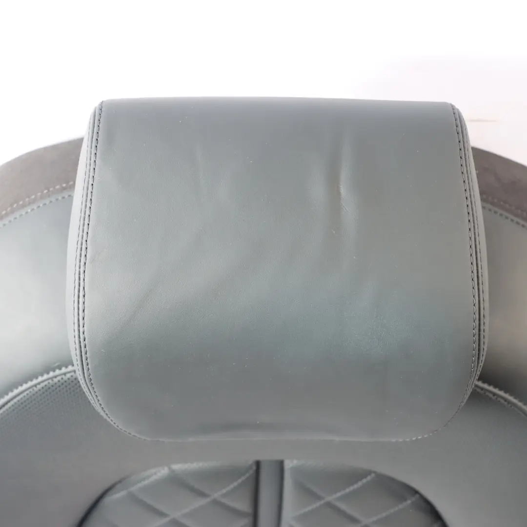 Backrest Right O/S Seat Back Cover Leather Soul Black to Audi A8 D4 Rear Seat with Part number 4H0885806J Audi A8 D4 Rear Seat Backrest Right O/S Seat Back Cover Leather Soul Black - SKU 4H0885806J - Part number 4H0885806J