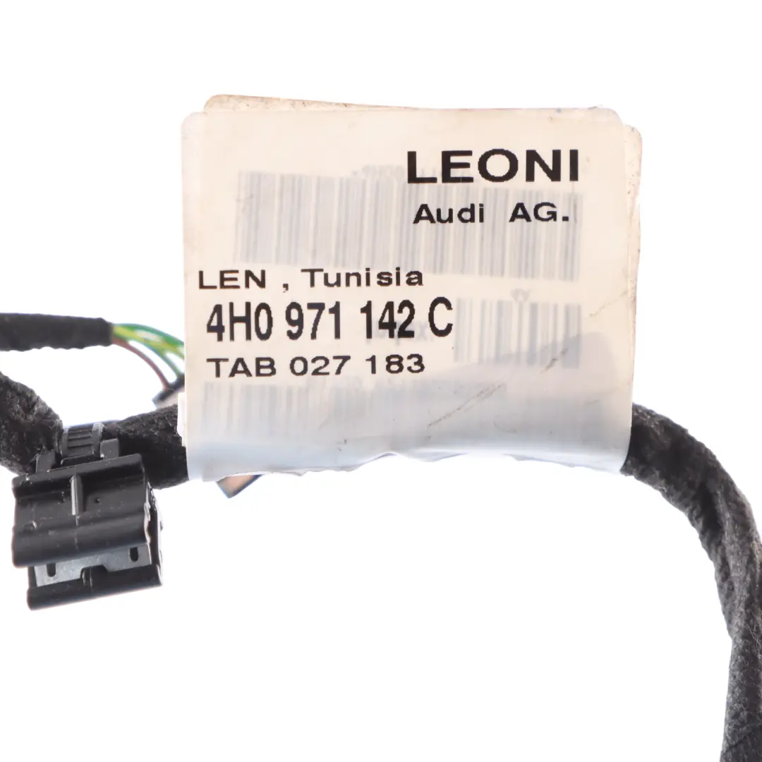 Mazo Cables Para Tarjeta Puerta Cableado Mazo Cables Parte para Audi A8 D4 con número de pieza 4H0971142C Audi A8 D4 Mazo Cables Para Tarjeta Puerta Cableado Mazo Cables Parte - SKU 4H0971142C - Número de pieza 4H0971142C