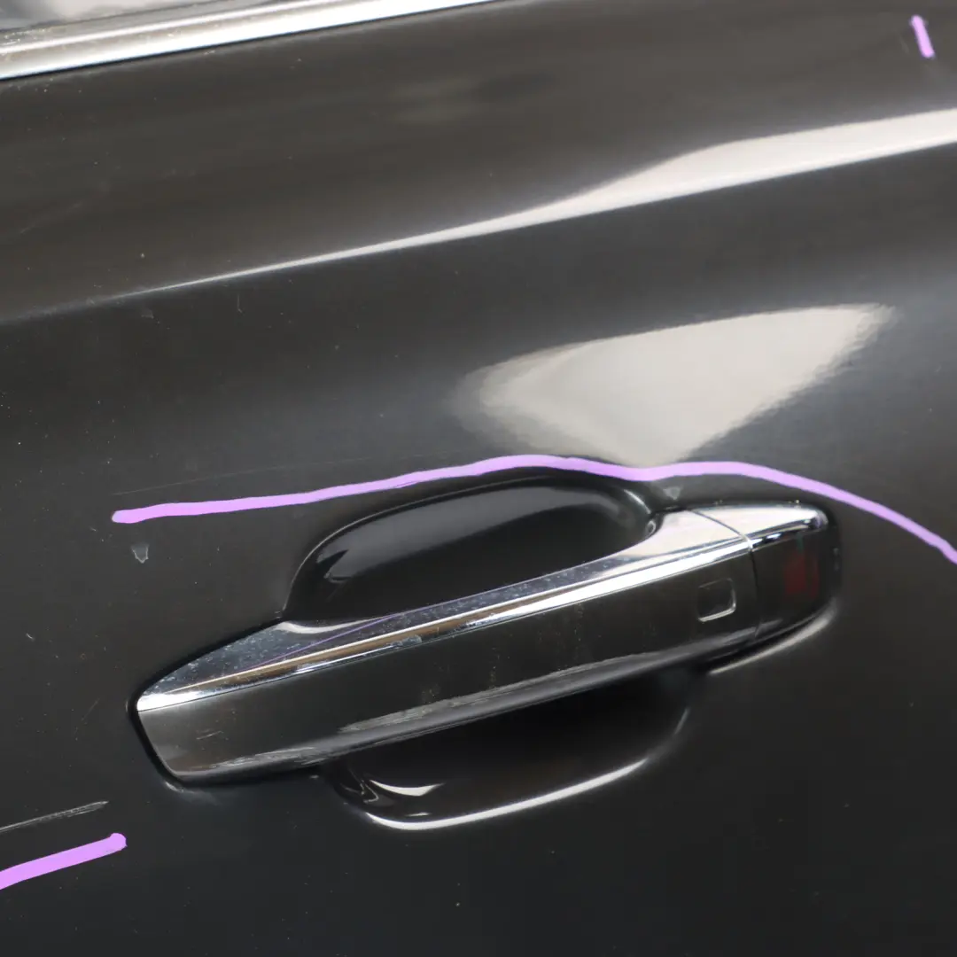Audi A8 4H Door Rear Left N/S LWB Long Wheelbase Variant Oolong Grey - X7U - SKU 4H4833051D-OGR - Part number 4H4833051D