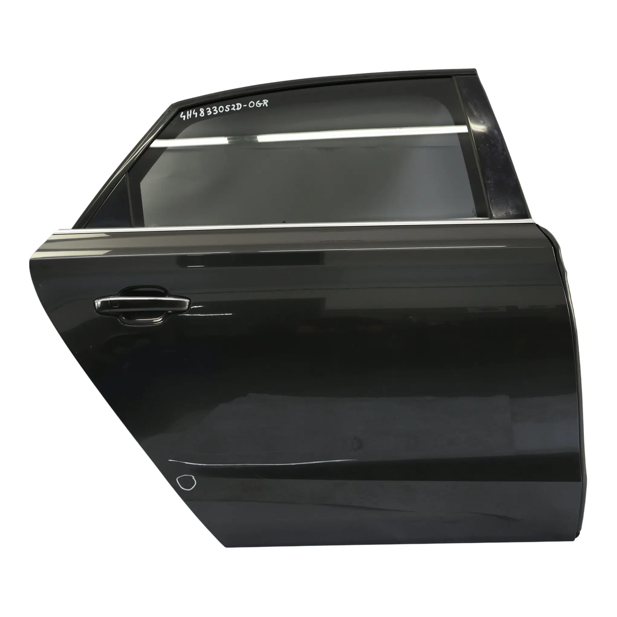 Audi A8 4H Puerta Trasera Derecha LWB Variante Larga Oolong Grey - X7U