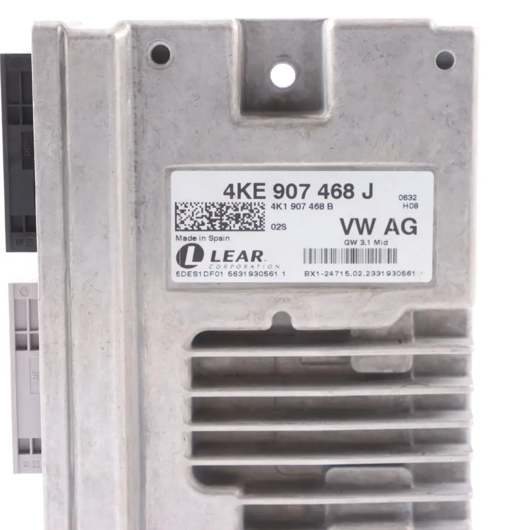 4M Gateway Interface Control Unit Module ECU to Audi Q7 with Part number 4KE907468J Audi Q7 4M Gateway Interface Control Unit Module ECU - SKU 4KE907468J - Part number 4KE907468J