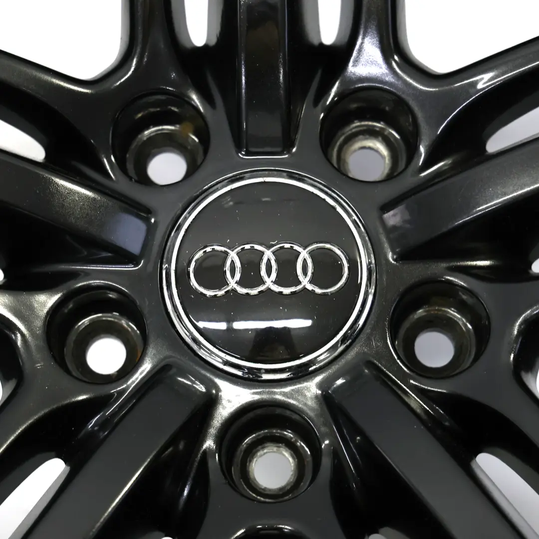 Audi Q7 4L Jante Alliage Noire 21" À Rayons Étoilés 10J ET:44 - SKU 4L0601025BH-5 - Numéro de pièce 4L0601025BH