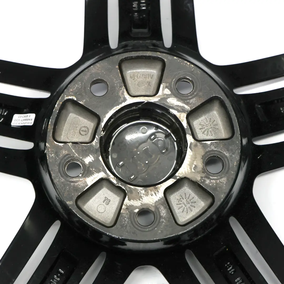 Cerchio In Lega Nero 21" A Raggi Stellati 10J ET:44 per Audi Q7 4L con numero di parte 4L0601025BH Audi Q7 4L Cerchio In Lega Nero 21" A Raggi Stellati 10J ET:44 - SKU 4L0601025BH-6 - Numero di parte 4L0601025BH