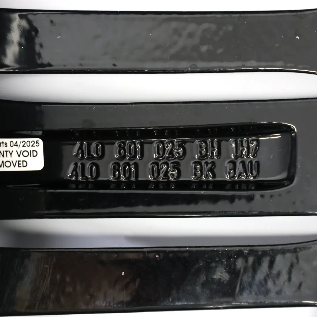 Schwarz Leichtmetallfelge 21" Sternspeiche 10J ET:44 für Audi Q7 4L mit Teilenummer 4L0601025BH Audi Q7 4L Schwarz Leichtmetallfelge 21" Sternspeiche 10J ET:44 - SKU 4L0601025BH-6 - Teilenummer 4L0601025BH