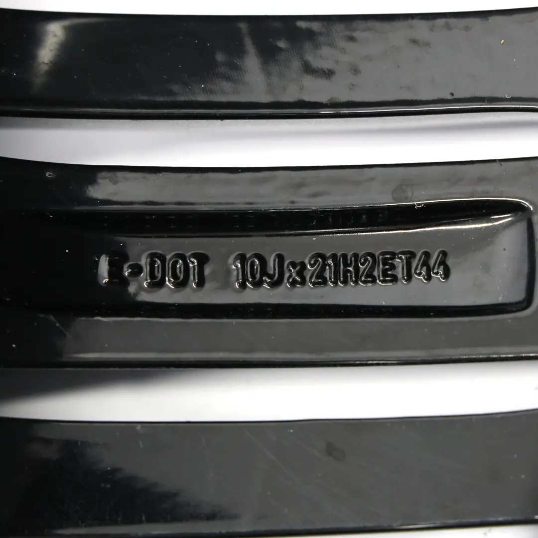 Audi Q7 4L Llanta De Aleación Negra 21" Star Spoke 10J ET:44 - SKU 4L0601025BH-6 - Número de pieza 4L0601025BH