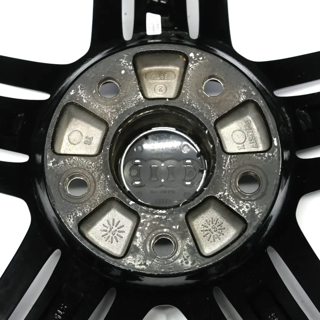 Alloy Wheel Rim 21" Star Spoke 10J ET:44 to Audi Q7 4L Black with Part number 4L0601025BH Audi Q7 4L Black Alloy Wheel Rim 21" Star Spoke 10J ET:44 - SKU 4L0601025BH-8 - Part number 4L0601025BH