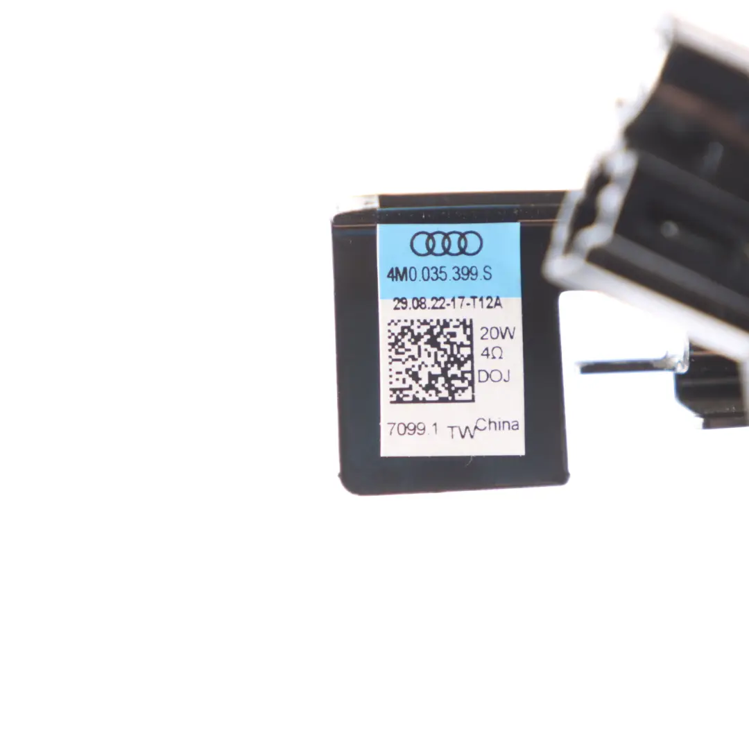 Audi Q7 4M Säule A Lautsprecher Unten Hochtöner Rechts - SKU 4M0035399S - Teilenummer 4M0035399S