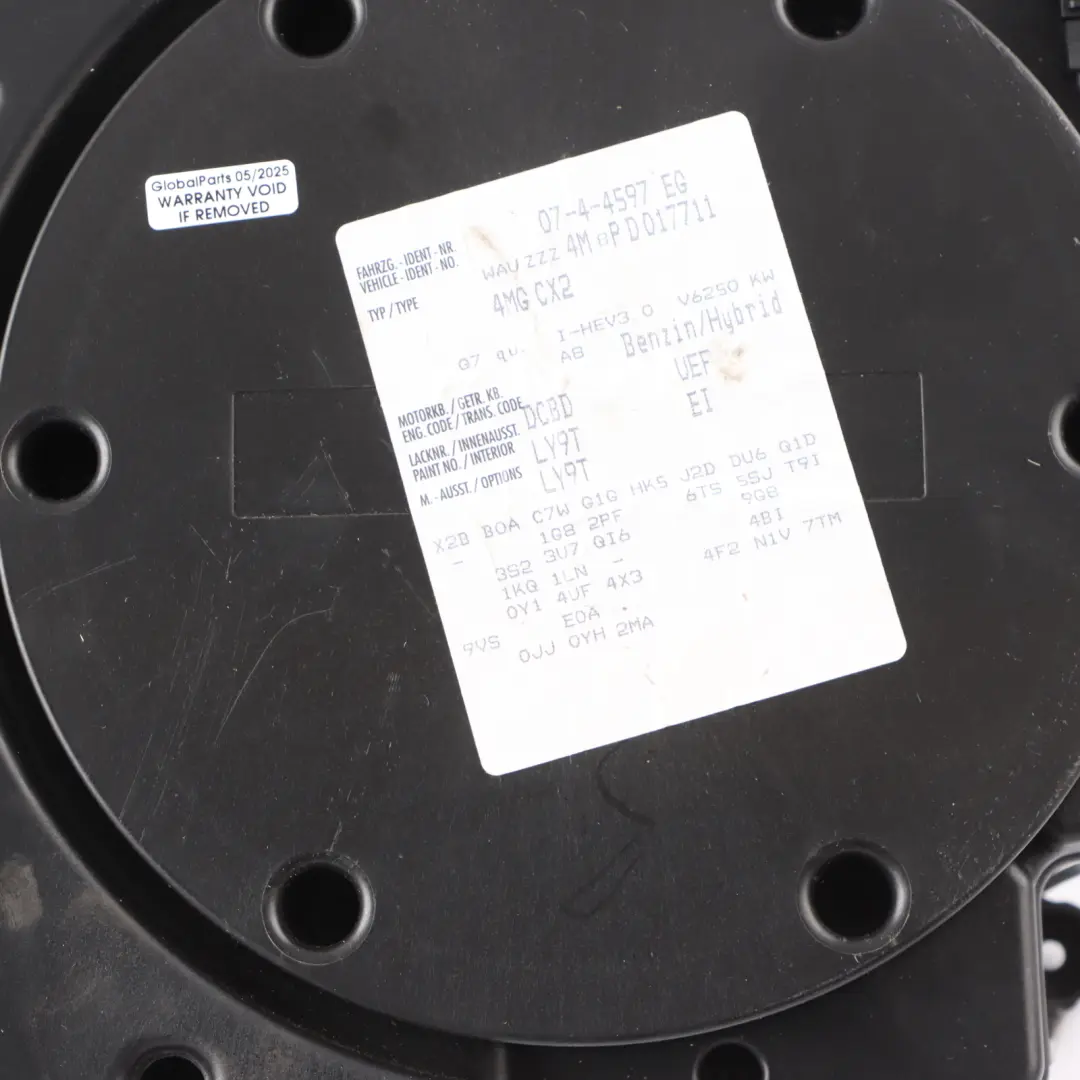 4M Rear Centre Subwoofer Boot Loud Speaker Bass to Audi Q7 with Part number 4M0035621L Audi Q7 4M Rear Centre Subwoofer Boot Loud Speaker Bass - SKU 4M0035621L - Part number 4M0035621L