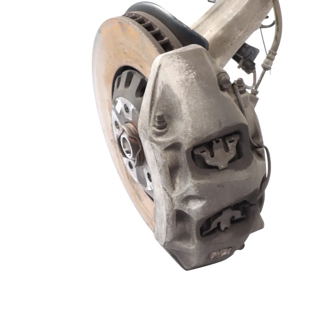 Audi Q7 4M Wheel Carrier Front Left N/S Suspension Wheel Hub Brake Disc Caliper - SKU 4M0407253J-1 - Part number 4M0407253J