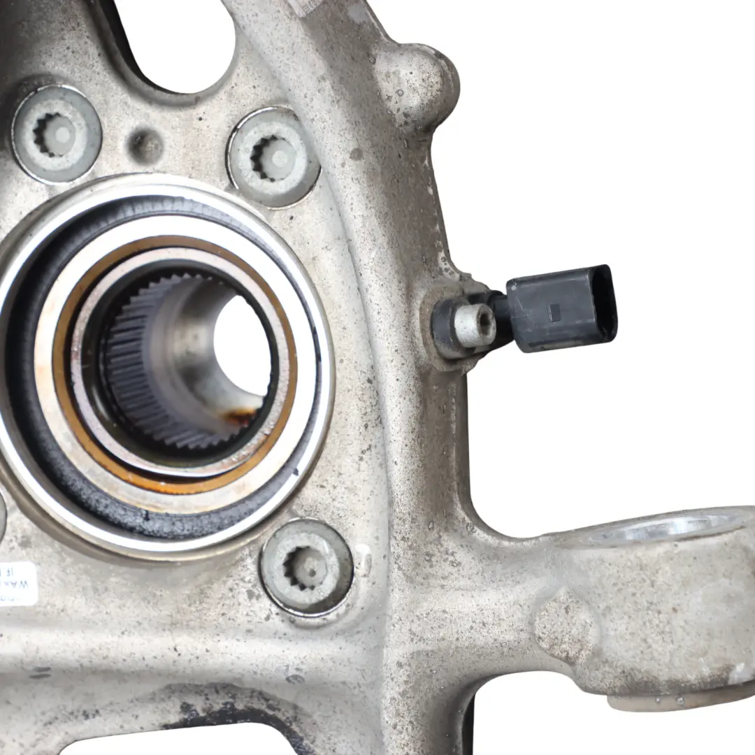 Audi Q7 4M Wheel Carrier Front Left N/S Suspension Wheel Hub Brake Disc Caliper - SKU 4M0407253J-1 - Part number 4M0407253J