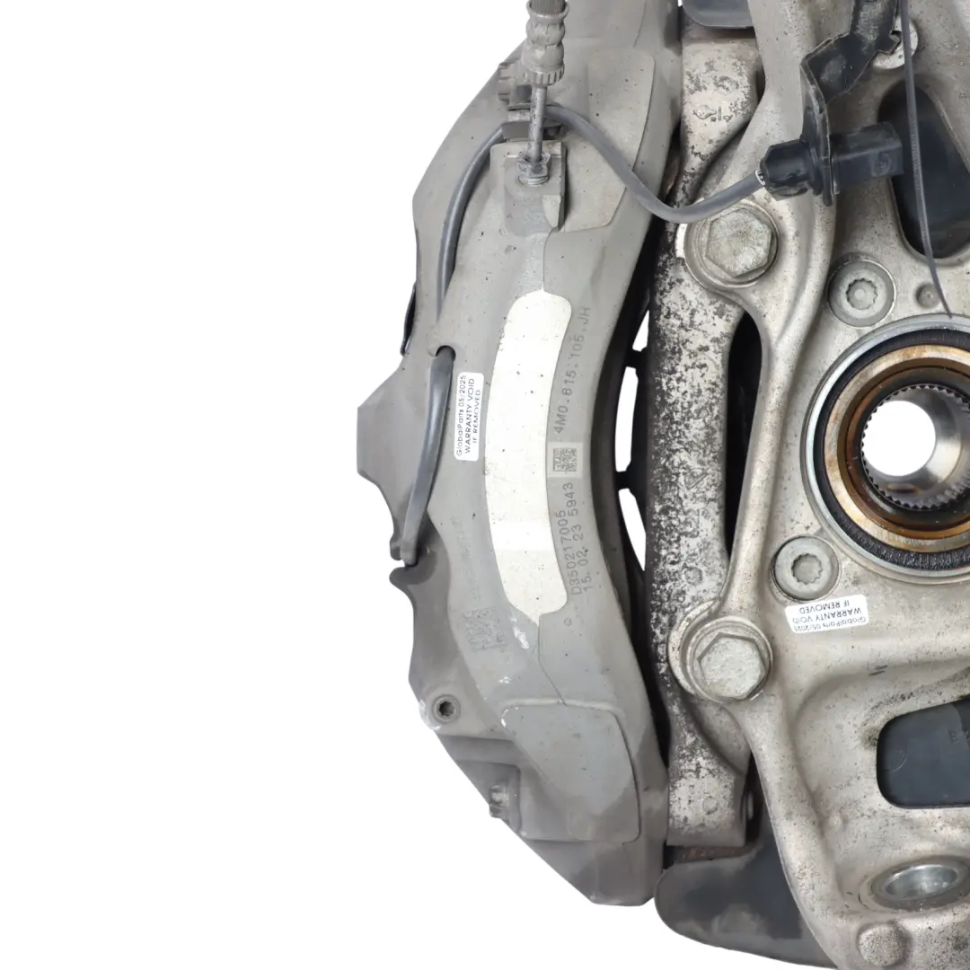 Audi Q7 4M Wheel Carrier Front Left N/S Suspension Wheel Hub Brake Disc Caliper - SKU 4M0407253J-1 - Part number 4M0407253J