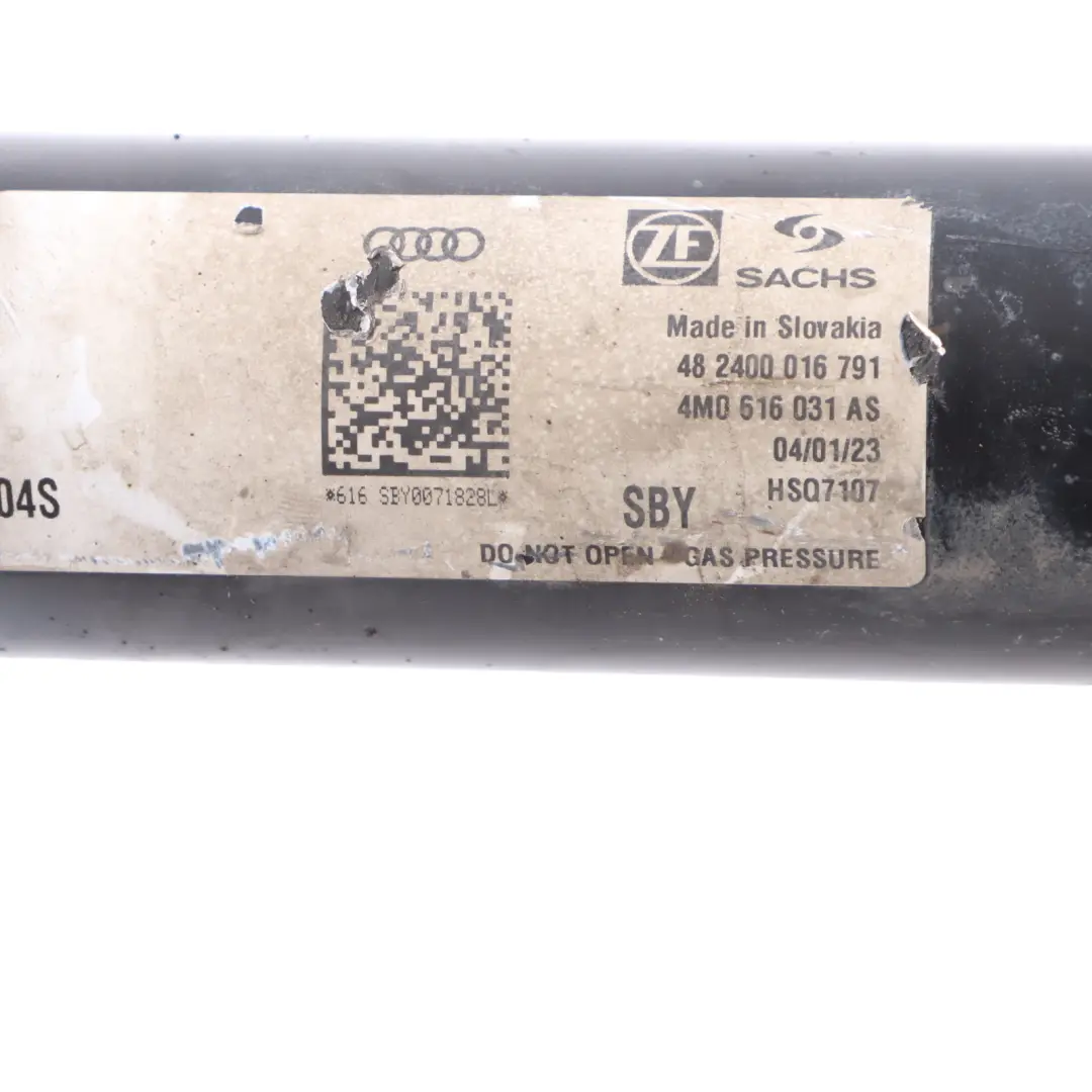 Audi Q7 4M Neumática Trasera Amortiguador Gas Strut Derecho - SKU 4M0616031AS - Número de pieza 4M0616031AS