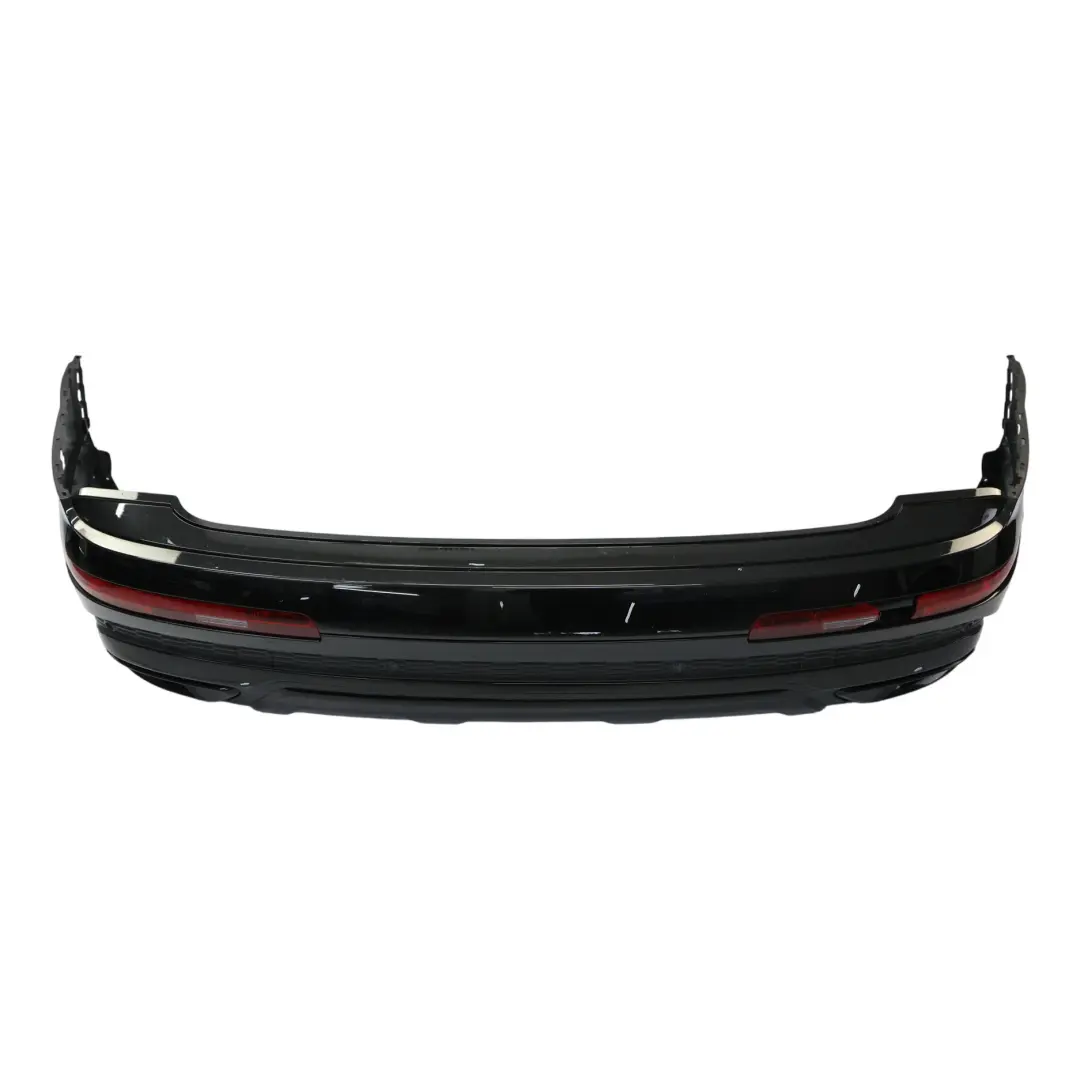 Audi Q7 4M Rear Bumper Trim Panel Covering Mythical Black Metallic - Y9T - SKU 4M0807511-MYB - Part number 4M0807511