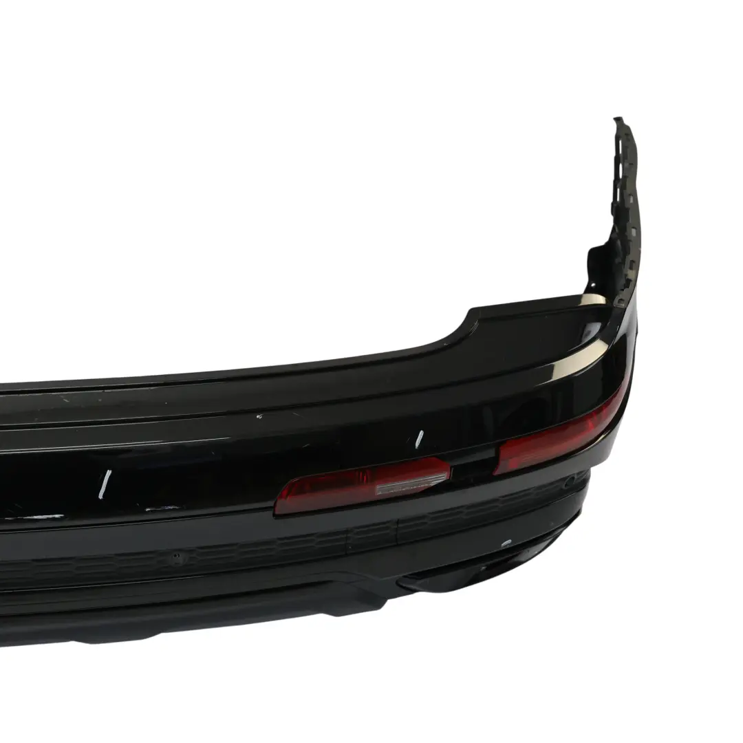 Audi Q7 4M Rear Bumper Trim Panel Covering Mythical Black Metallic - Y9T - SKU 4M0807511-MYB - Part number 4M0807511
