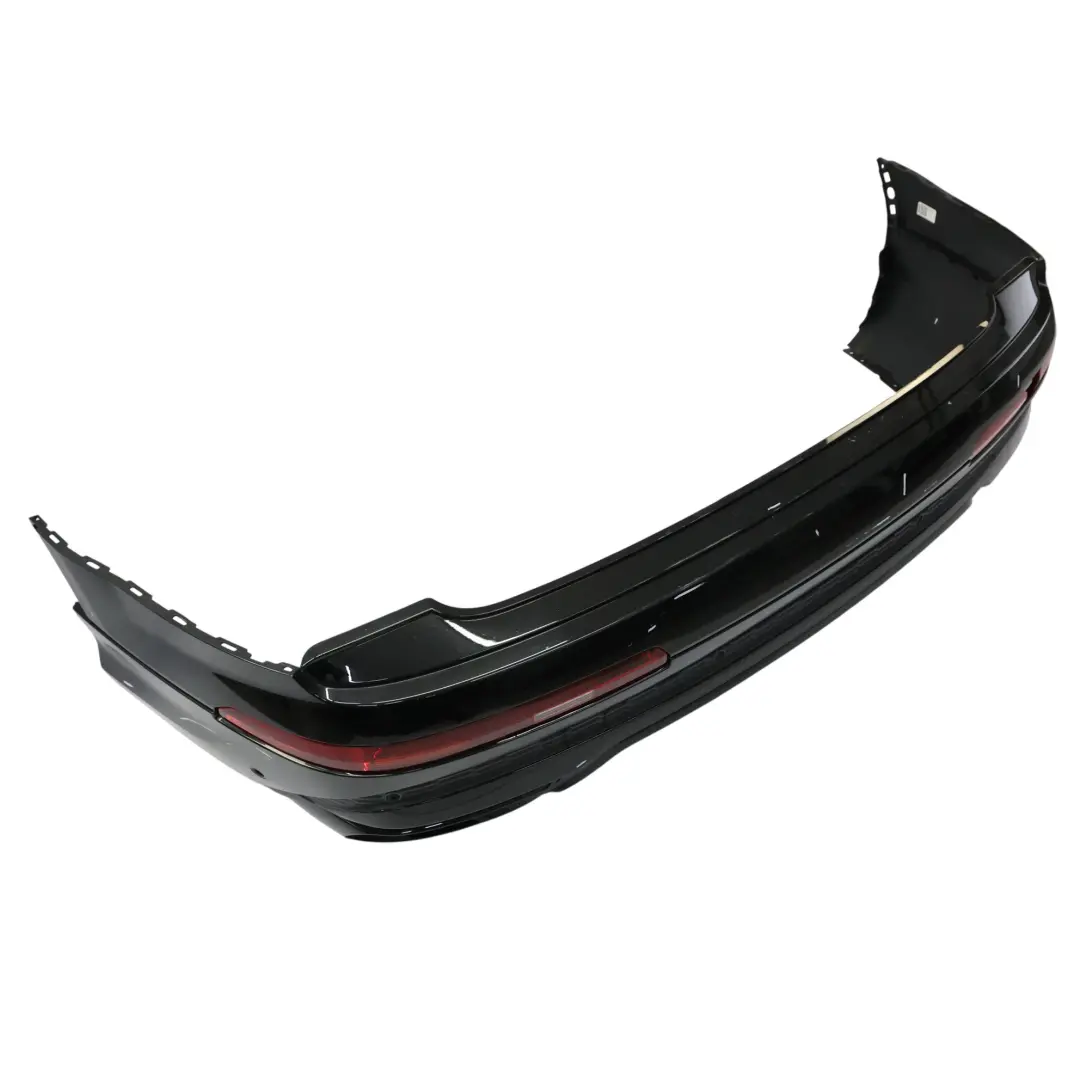 Audi Q7 4M Rear Bumper Trim Panel Covering Mythical Black Metallic - Y9T - SKU 4M0807511-MYB - Part number 4M0807511