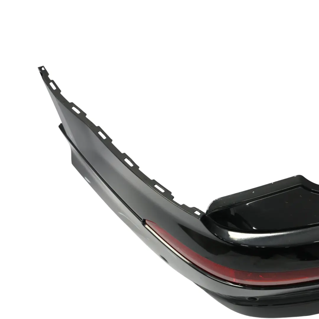 Audi Q7 4M Rear Bumper Trim Panel Covering Mythical Black Metallic - Y9T - SKU 4M0807511-MYB - Part number 4M0807511