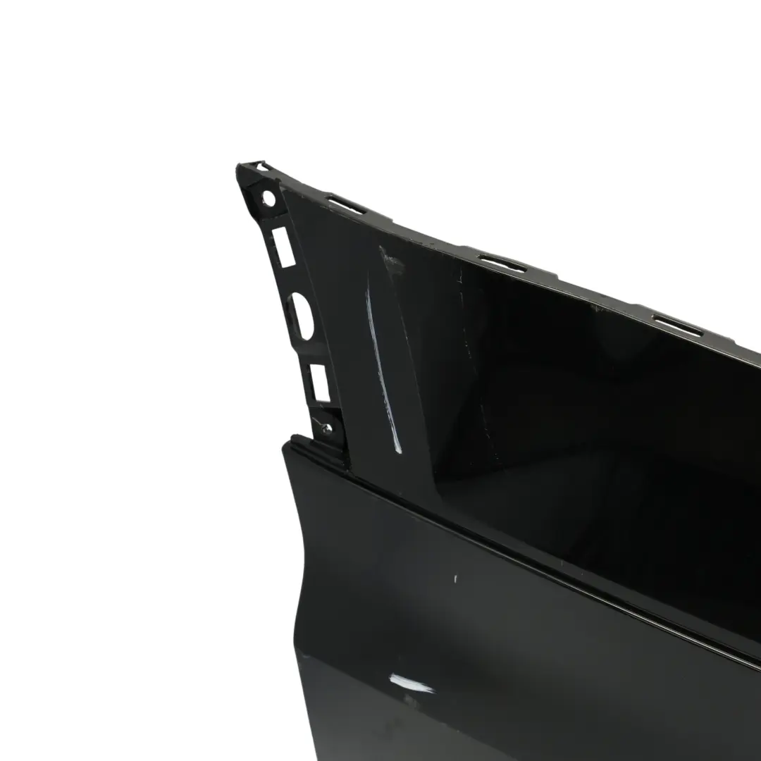 Audi Q7 4M Rear Bumper Trim Panel Covering Mythical Black Metallic - Y9T - SKU 4M0807511-MYB - Part number 4M0807511