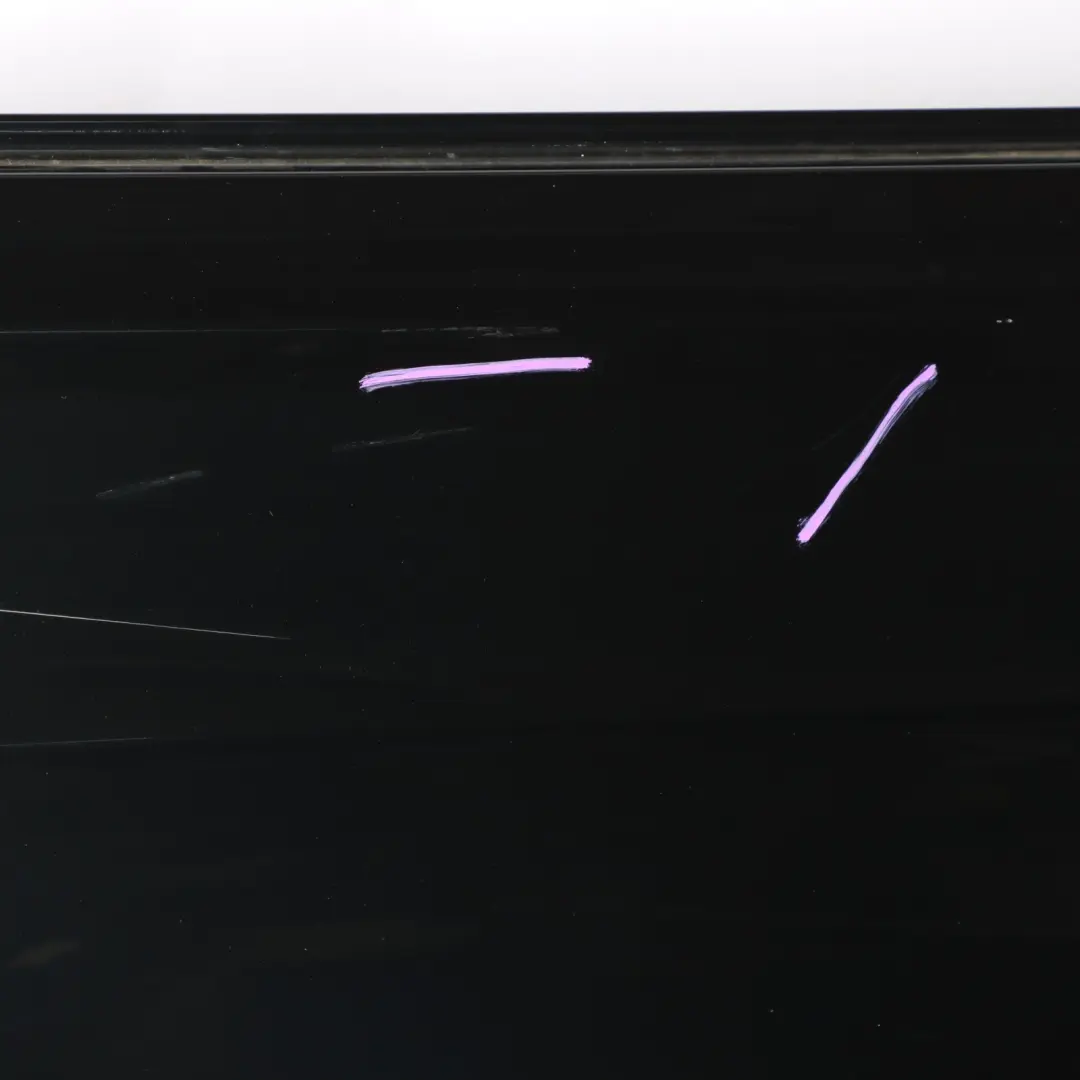 Audi Q7 4M Rear Door Right O/S Covering Panel Mythical Black Metallic - Y9T - SKU 4M0833052E-MYB - Part number 4M0833052E