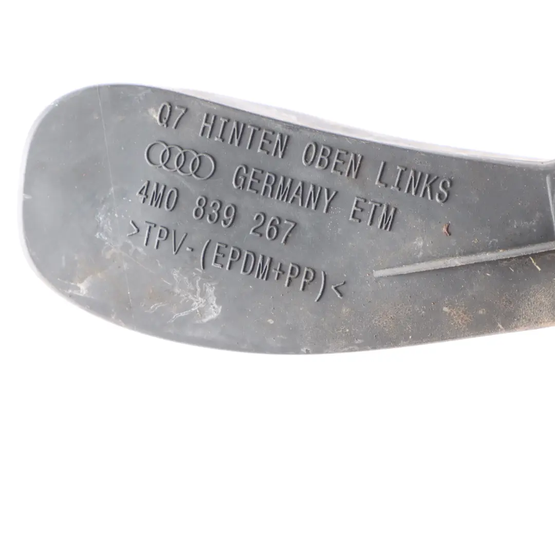 4M Butée De Frein De Porte Arrière Charnière Droite Gauche pour Audi Q7 à propos du numéro de pièce 4M0839249 Audi Q7 4M Butée De Frein De Porte Arrière Charnière Droite Gauche - SKU 4M0839249 - Numéro de pièce 4M0839249