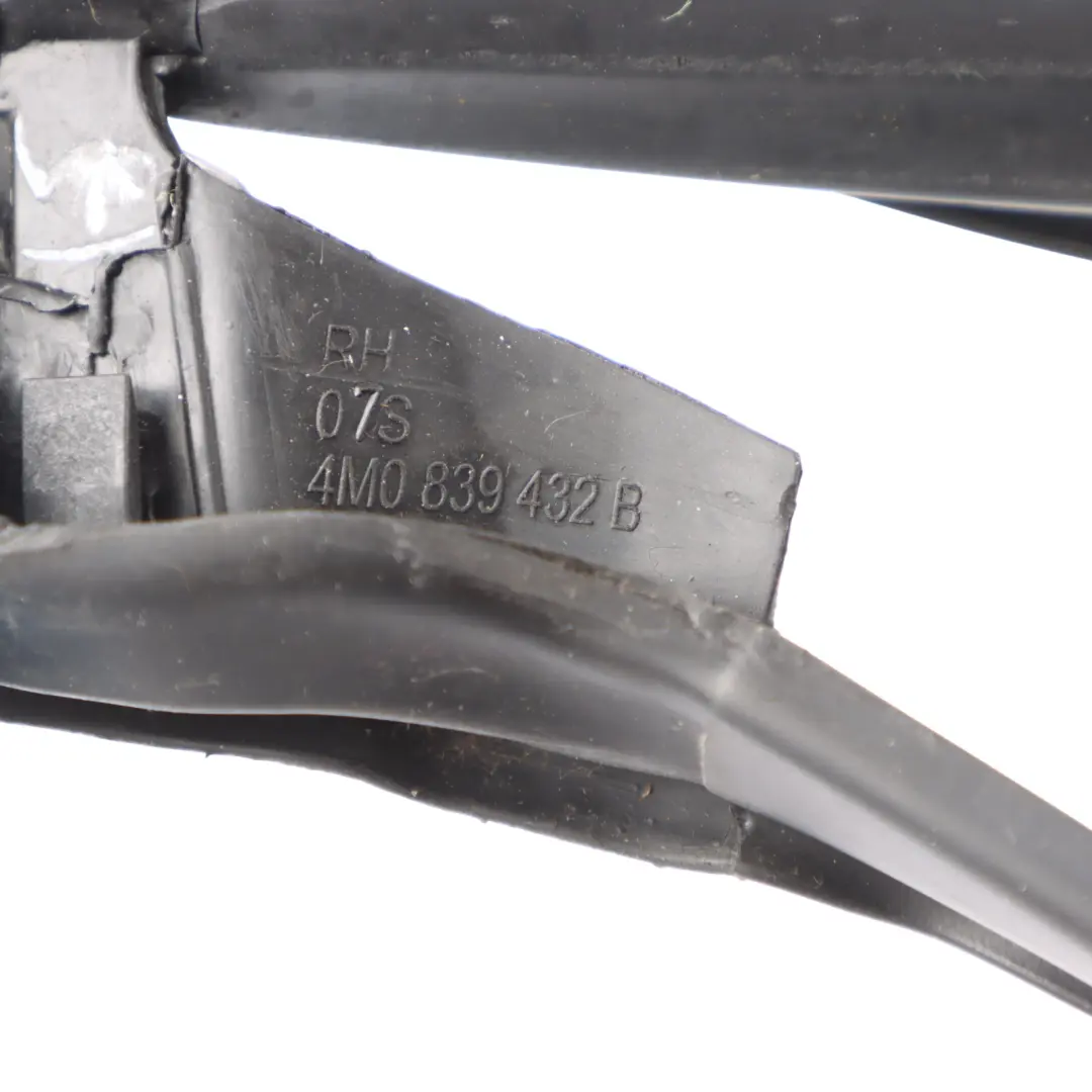Audi Q7 4M Fensterdichtung Tür Hinten Rechts Dichtungsstreifen - SKU 4M0839432B - Teilenummer 4M0839432B