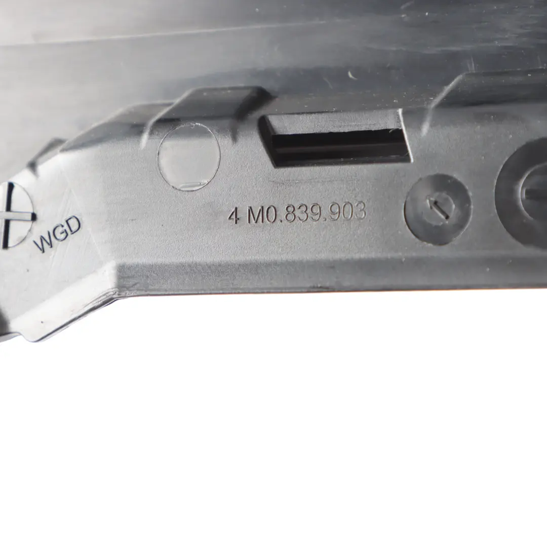 4M Rear Door C-Pillar Column Strip Outer Trim Panel Left N/S to Audi Q7 with Part number 4M0839903 Audi Q7 4M Rear Door C-Pillar Column Strip Outer Trim Panel Left N/S - SKU 4M0839903 - Part number 4M0839903