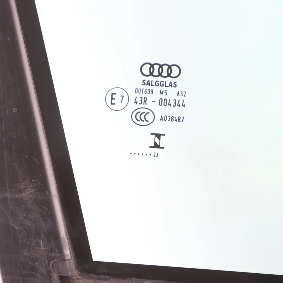 4M Triangle Window Front Door Right Side O/S Glass AS2 to Audi Q7 with Part number 4M0845114C Audi Q7 4M Triangle Window Front Door Right Side O/S Glass AS2 - SKU 4M0845114C - Part number 4M0845114C