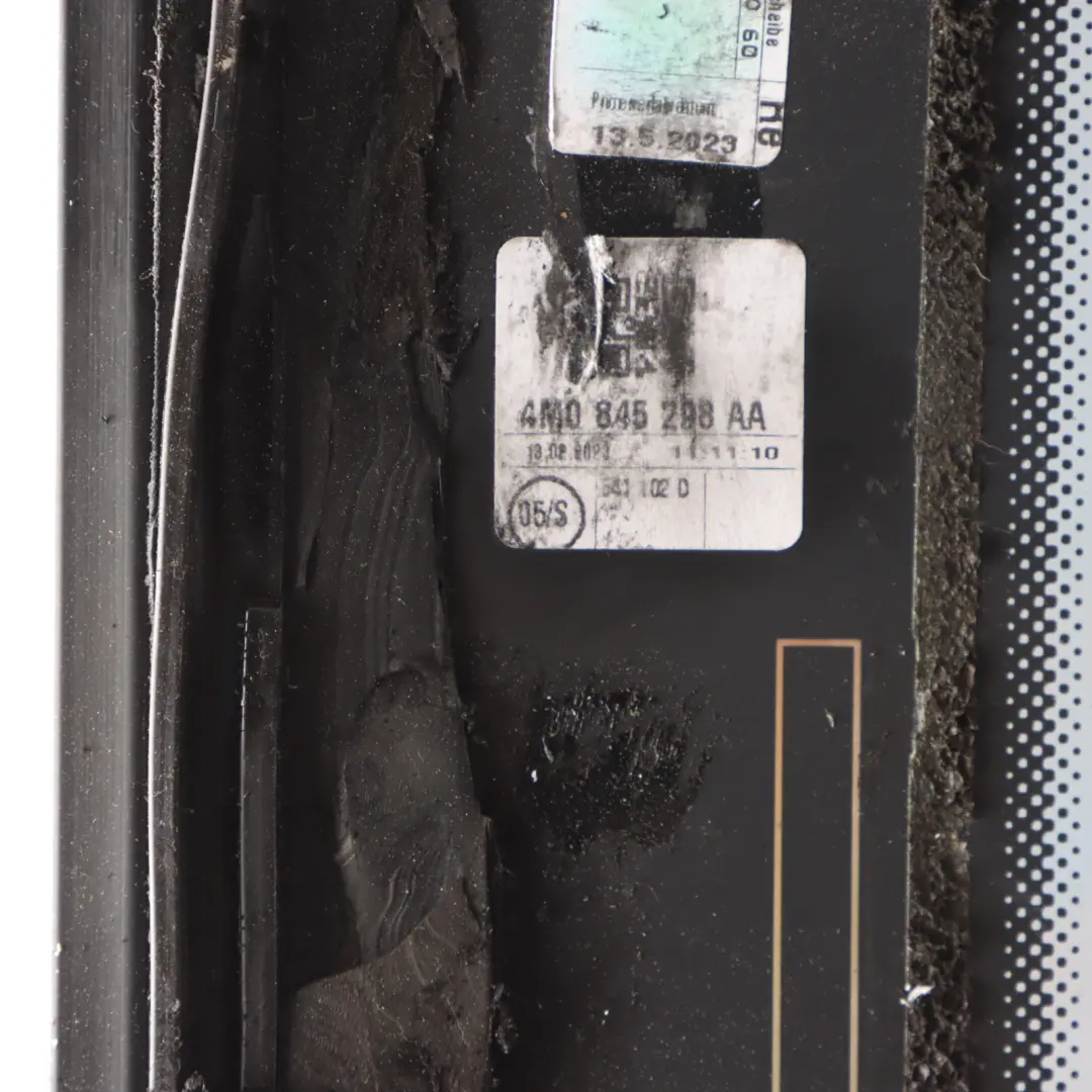 Mk2 4M Window Glass C Pillar Rear Right O/S Tinted AS3 to Audi Q7 with Part number 4M0845298AA Audi Q7 Mk2 4M Window Glass C Pillar Rear Right O/S Tinted AS3 - SKU 4M0845298AA - Part number 4M0845298AA