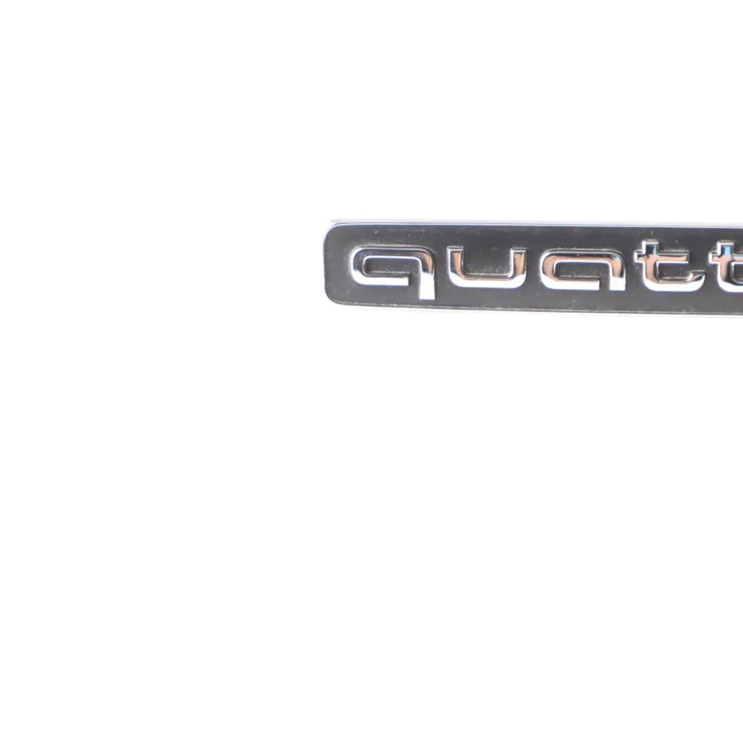 4M Logo Emblème Quattro Hayon Arrière pour Audi Q7 à propos du numéro de pièce 4M0853737 Audi Q7 4M Logo Emblème Quattro Hayon Arrière - SKU 4M0853737 - Numéro de pièce 4M0853737