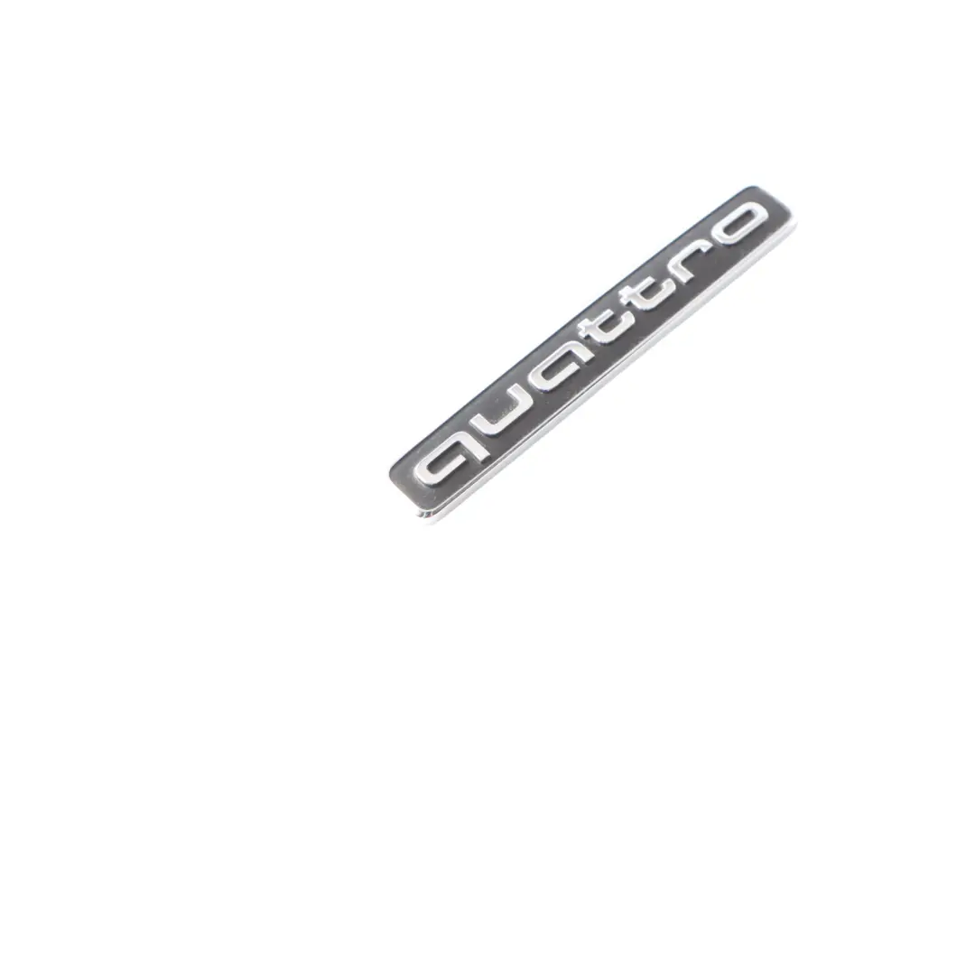 Audi Q7 4M Emblema Logotipo Letras Tapa Maletero Quattro - SKU 4M0853737 - Número de pieza 4M0853737