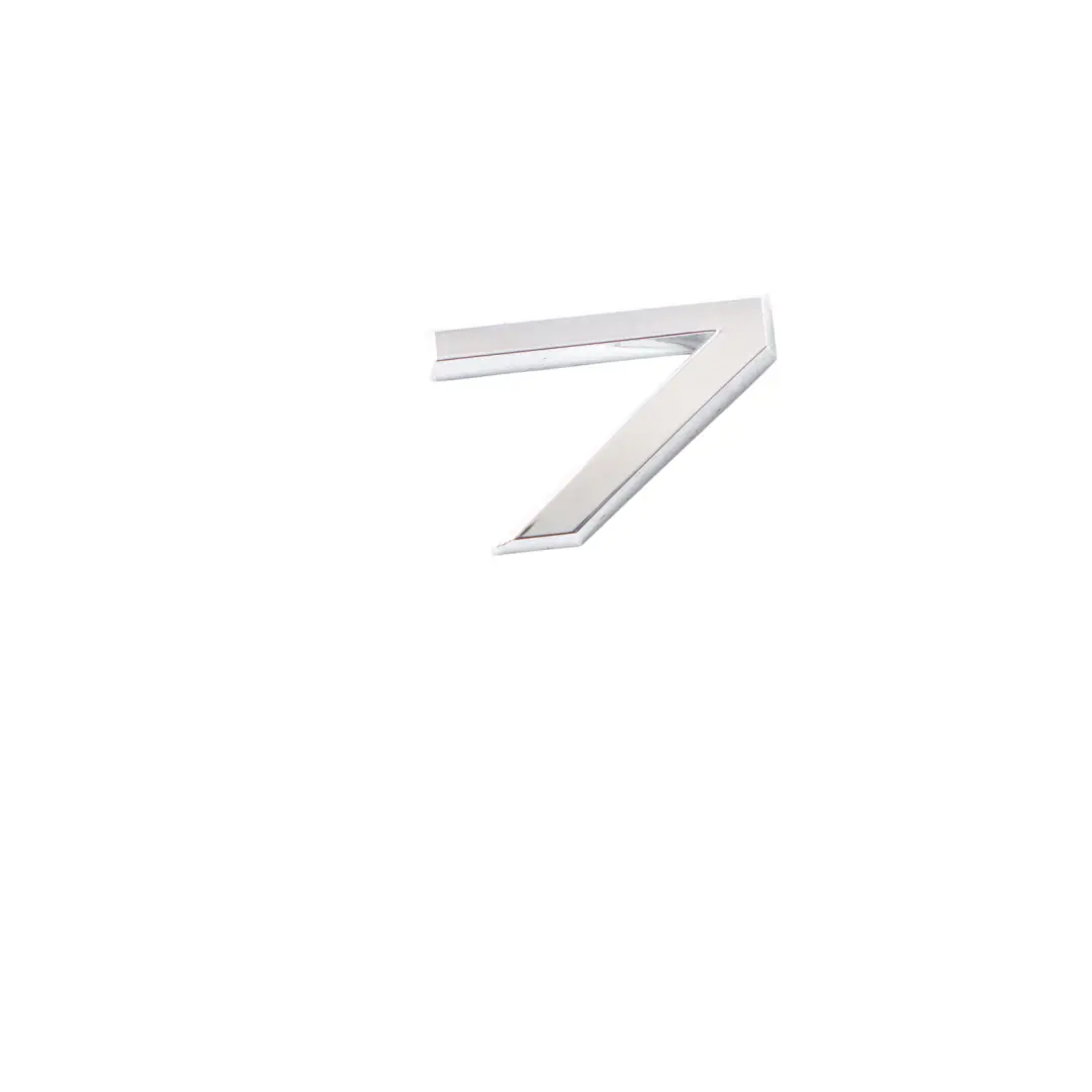 Audi Q7 4M Rear Hatch Trunk Lid Boot Badge Lettering Emblem Q7 Chrome - SKU 4M0853741 - Part number 4M0853741
