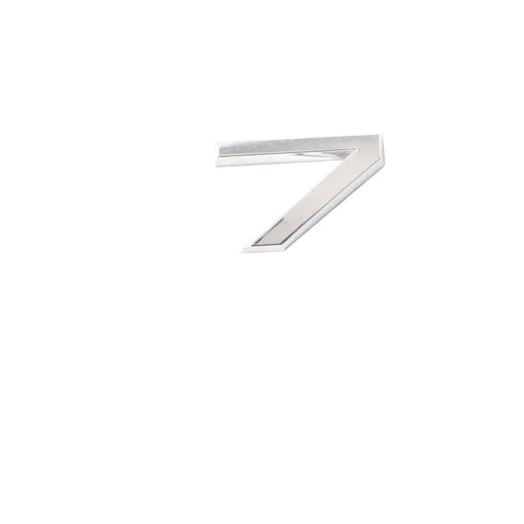 Audi Q7 4M Rear Hatch Trunk Lid Boot Badge Lettering Emblem Q7 Chrome - SKU 4M0853741 - Part number 4M0853741