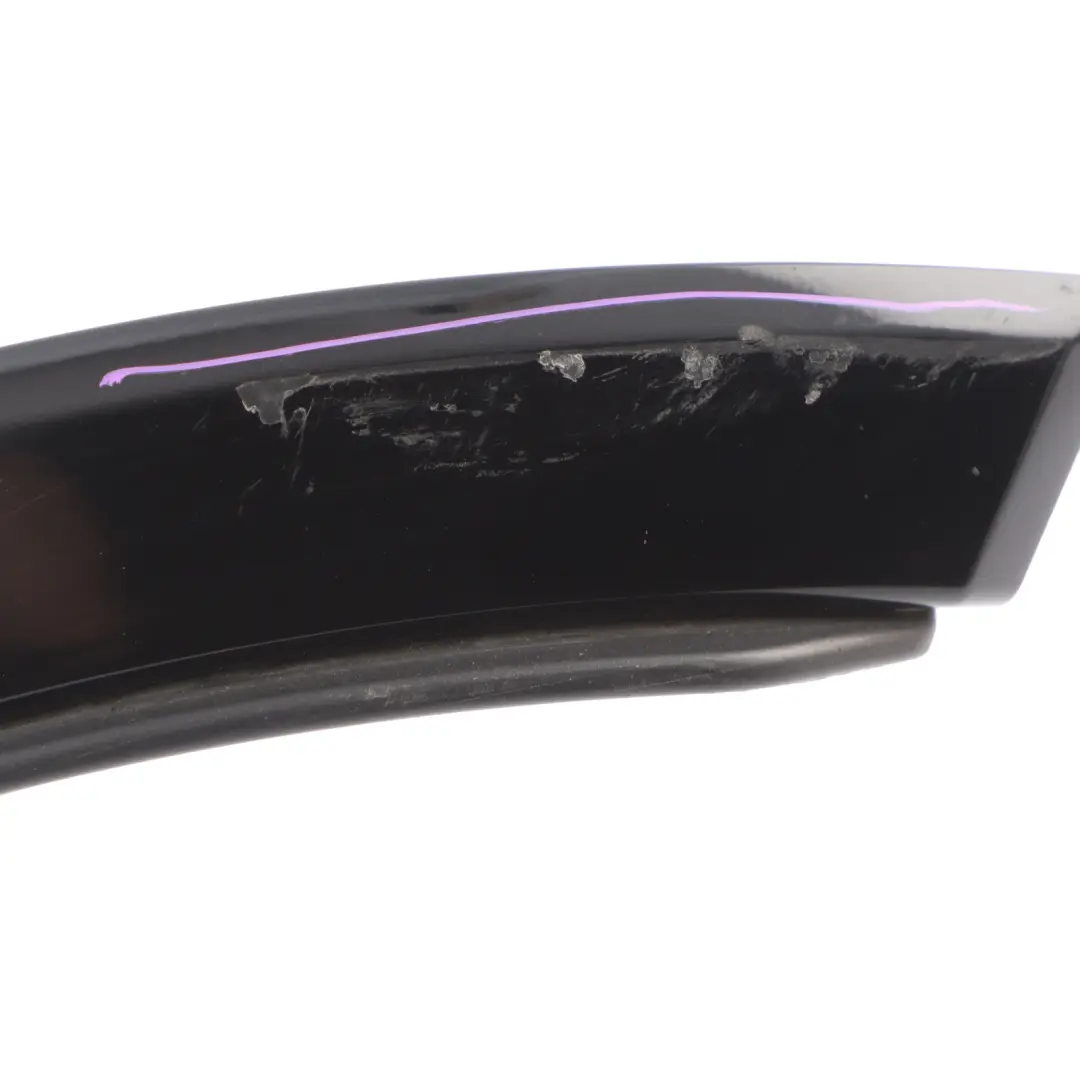 4M Wheel Arch Cover Rear Left N/S Trim Strip Mythical Black Metallic Y9T to Audi Q7 with Part number 4M0853817H Audi Q7 4M Wheel Arch Cover Rear Left N/S Trim Strip Mythical Black Metallic Y9T - SKU 4M0853817H-MYB - Part number 4M0853817H