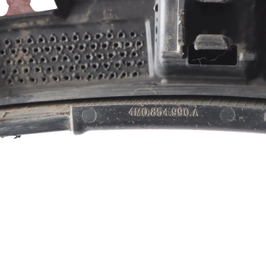 Audi Q7 4M Wheel Arch Cover Rear Right O/S Strip Mythical Black Metallic - Y9T - SKU 4M0853818H-MYB - Part number 4M0853818H