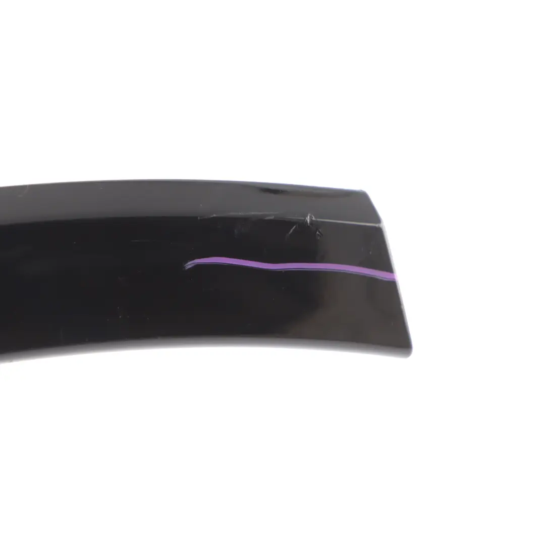 Audi Q7 4M Wheel Arch Cover Rear Right O/S Strip Mythical Black Metallic - Y9T - SKU 4M0853818H-MYB - Part number 4M0853818H