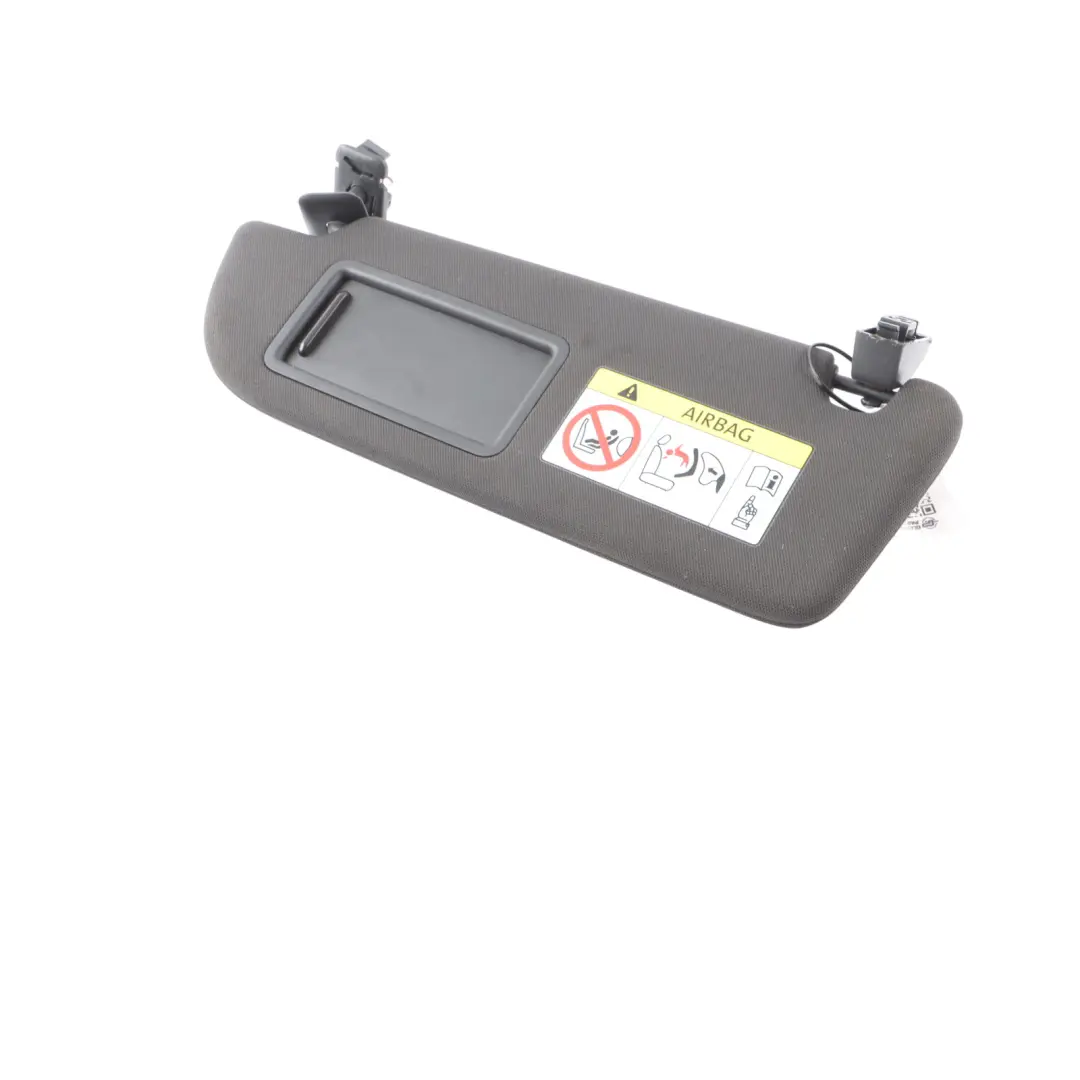Audi Q7 4M Pare-Soleil Gauche Côté Conducteur Finition Miroir Noir - SKU 4M0857551R - Numéro de pièce 4M0857551R