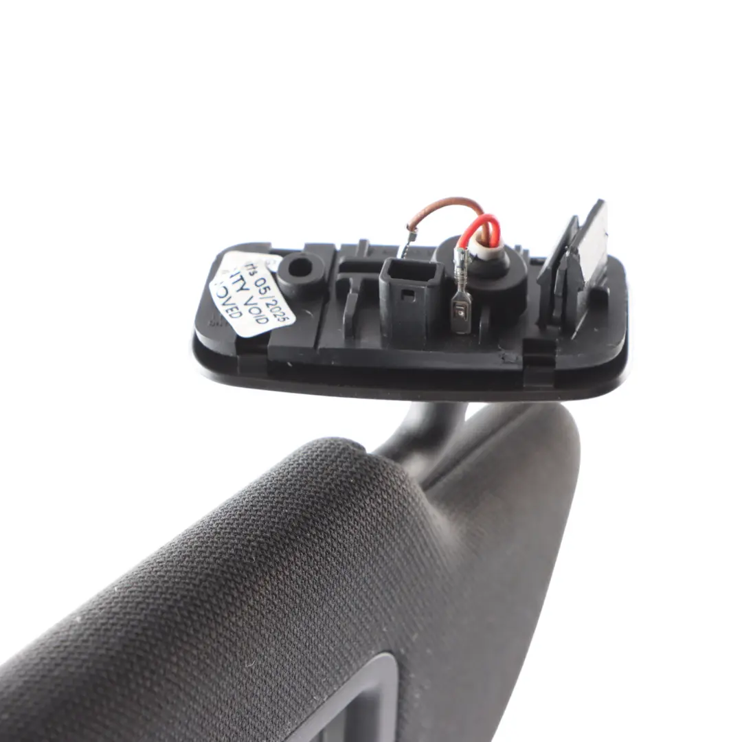 Audi Q7 4L Sun Visor Mirror Trim Panel Sunvisor Right O/S Panel Black - SKU 4M0857552H - Part number 4M0857552H