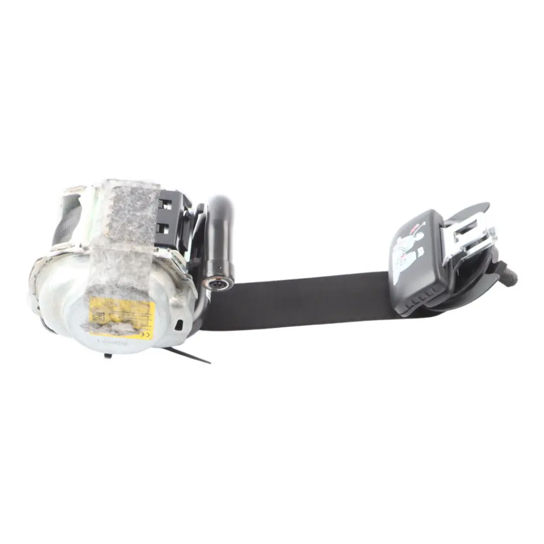 Audi Q7 4M Rear Seat Bench Seatbelt Right O/S Seat Belt Black - SKU 4M0857812B - Part number 4M0857812B