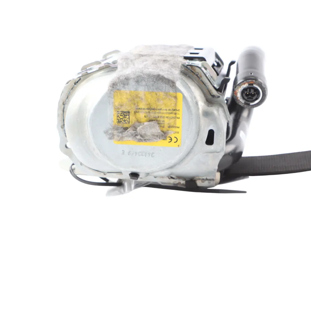 Audi Q7 4M Cintura Sicurezza Sedile Posteriore 3A Fila Destra Nera - SKU 4M0857812B - Numero di parte 4M0857812B