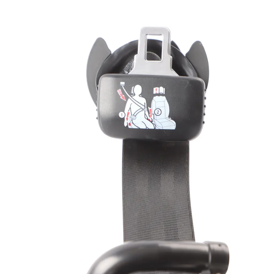 Audi Q7 4M Cintura Sicurezza Sedile Posteriore 3A Fila Destra Nera - SKU 4M0857812B - Numero di parte 4M0857812B