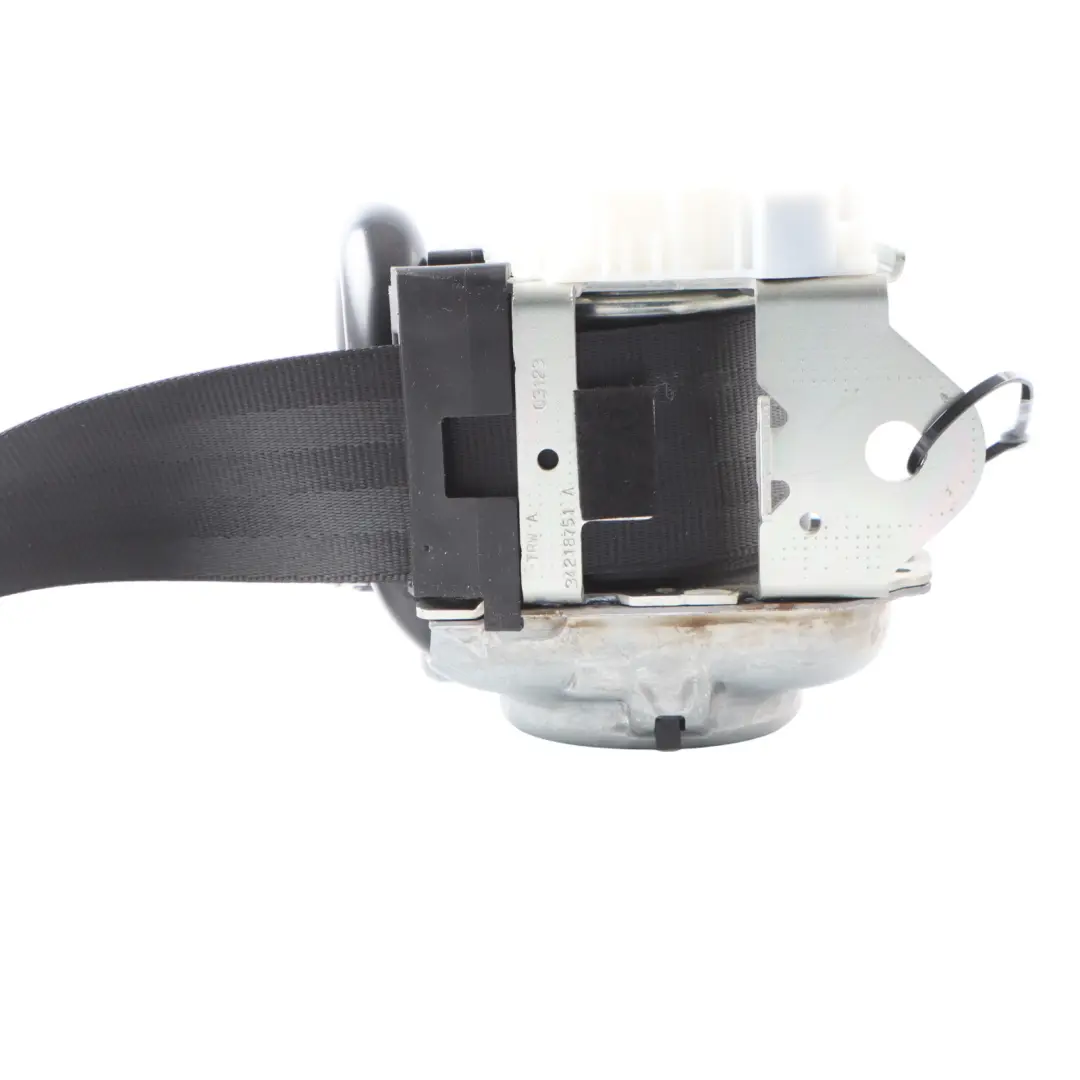 Audi Q7 4M Rear Seat Bench Seatbelt Right O/S Seat Belt Black - SKU 4M0857812B - Part number 4M0857812B